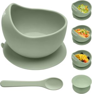 ✔ silicone suction bowl