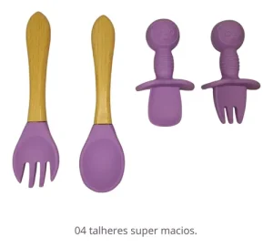 Full Set Kids Eating Set | Full Suction Dinner Set | 8 Pcs Set ✔ wooden spoon